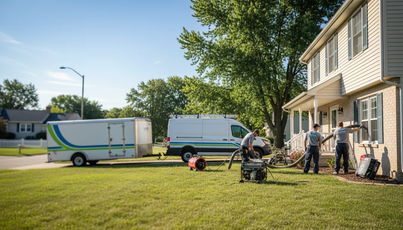 Flooded Basement Restoration And Cleanup With Repair in Benkelman, NE near me